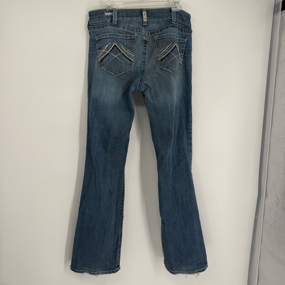 Women’s Dark Blue Flared Jeans - Unbranded - Picture 8 of 11